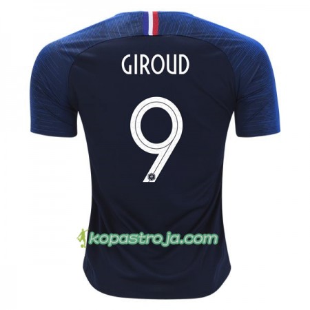 Billiga Fotbollströjor Frankrike Giroud 9 VM 2018 Hemma tröja